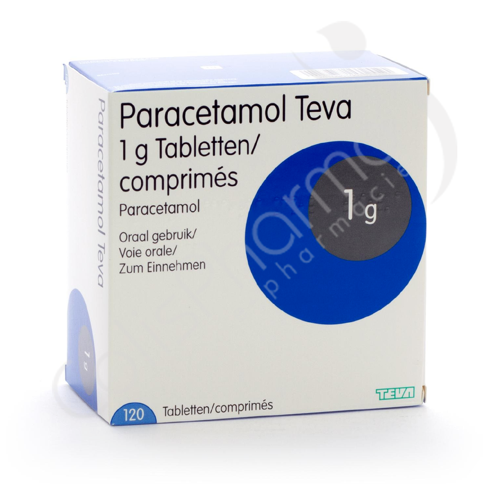 Paracetamol Teva 1g 1 Comprimes