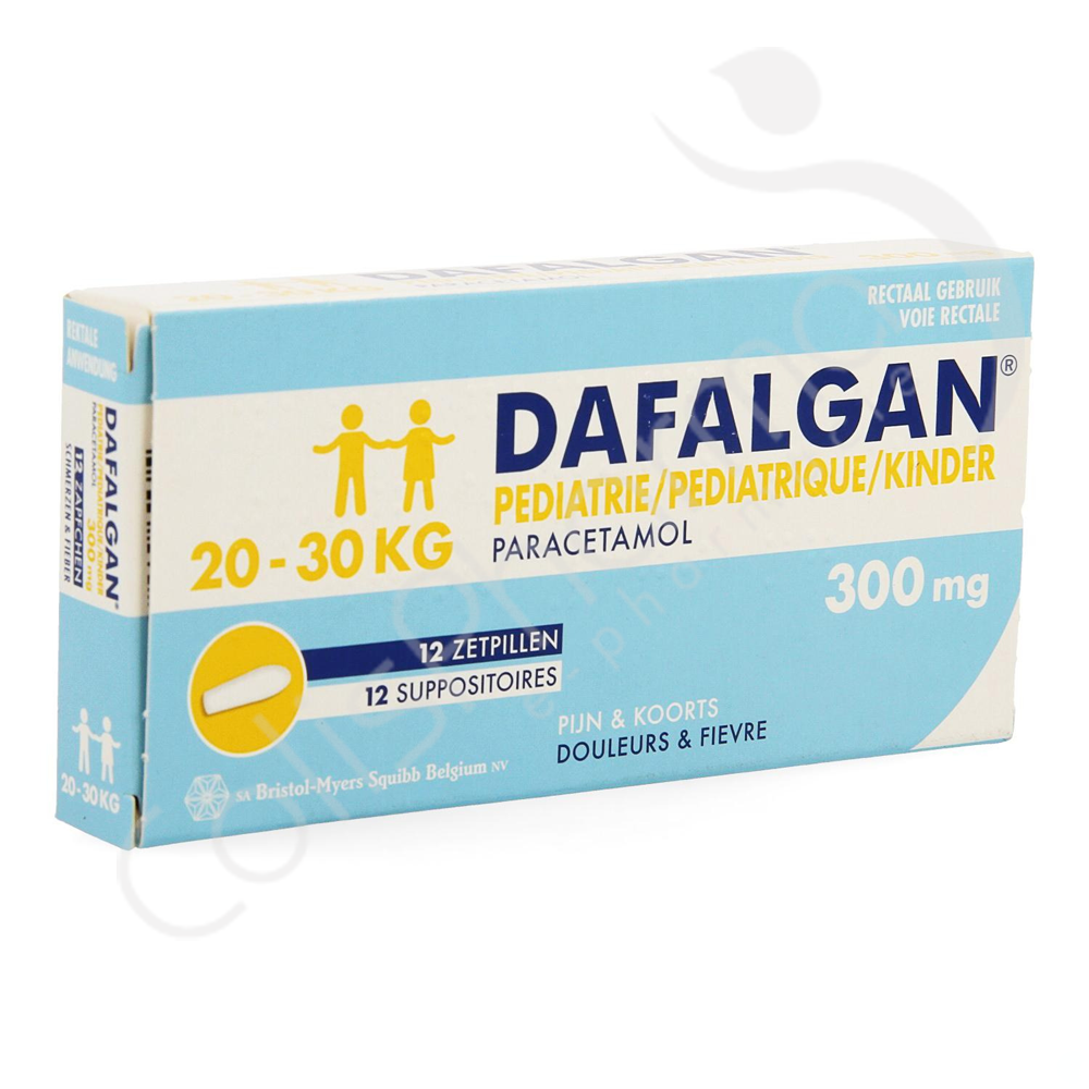 Dafalgan Pediatrique 300 Mg 12 Suppositoires Dafalgan Pediatrique 300 Mg 12 Suppositoires